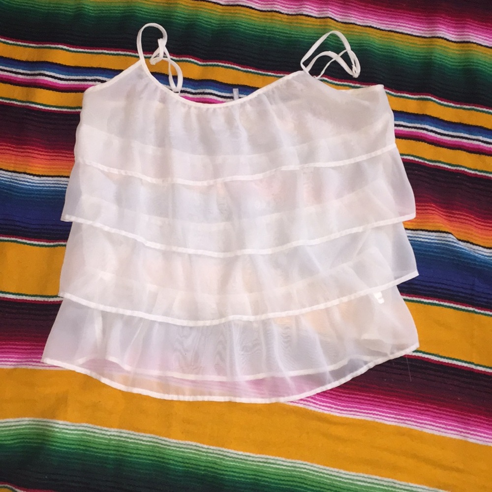 Sheer summer top